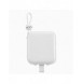 Joyroom powerbank med USB C och Lightning-kablar och stativ Cutie Series 10000mAh 22,5W vit (JR-L008)