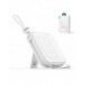 Joyroom powerbank med USB C och Lightning-kablar och stativ Cutie Series 10000mAh 22,5W vit (JR-L008)