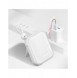 Joyroom powerbank med USB C och Lightning-kablar och stativ Cutie Series 10000mAh 22,5W vit (JR-L008)