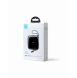 Joyroom powerbank 10000mAh Jelly Series 22,5W med inbyggd Lightning-kabel svart (JR-L003)