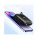 Joyroom powerbank 10000mAh Jelly Series 22,5W med inbyggd Lightning-kabel svart (JR-L003)