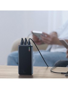Joyroom powerbank 20000mAh Dazzling Series 22,5W svart (QP195)