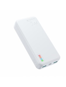 Joyroom powerbank 20000mAh Dazzling Series 22,5W vit (QP195)