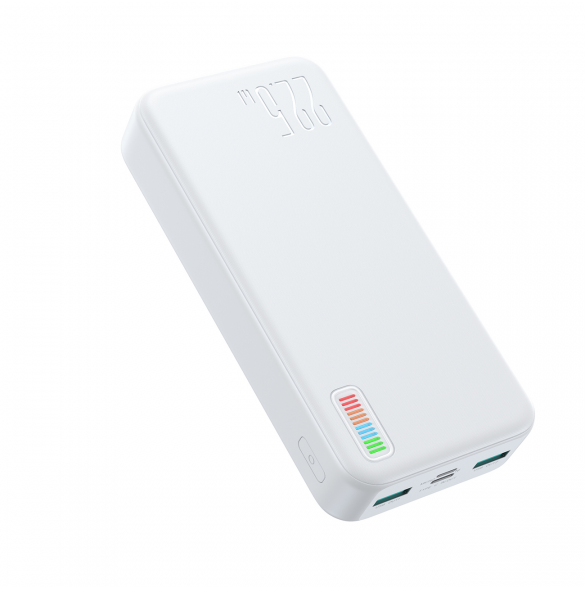 Joyroom powerbank 20000mAh Dazzling Series 22,5W vit (QP195)