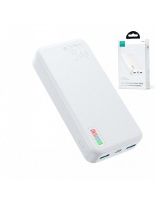 Joyroom powerbank 20000mAh Dazzling Series 22,5W vit (QP195)