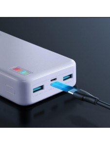 Joyroom powerbank 20000mAh Dazzling Series 22,5W vit (QP195)