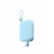 Joyroom powerbank med USB C och Lightning-kablar och stativ Cutie Series 10000mAh 22,5W blå (JR-L008)