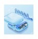 Joyroom powerbank 10000mAh Jelly Series 22,5W med inbyggd Lightning-kabel blå (JR-L003)