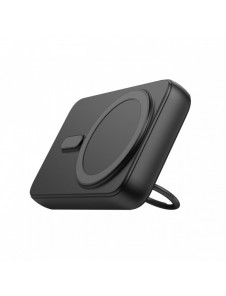 Trådlös powerbank 10000mAh Joyroom JR-W050 20W MagSafe med ring och stativ - svart