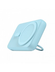 Trådlös powerbank 10000mAh Joyroom JR-W050 20W MagSafe med ring och stativ - blå