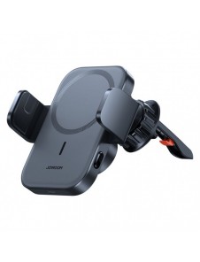 Joyroom Biltelefonhållare med 15W Qi trådlös laddare (MagSafe-kompatibel) för luftventil (JR-ZS295)
