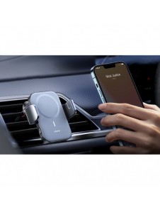Joyroom Biltelefonhållare med 15W Qi trådlös laddare (MagSafe-kompatibel) för luftventil (JR-ZS295)