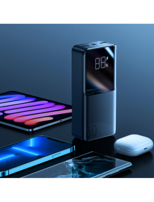 Joyroom powerbank 30000mAh 22,5W PD QC3.0 AFC svart (JR-QP193)