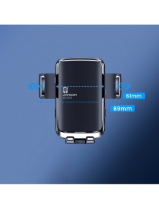 Joyroom Car Electric Qi Trådlös Laddare 15W med Hållare Svart (JR-ZS242)