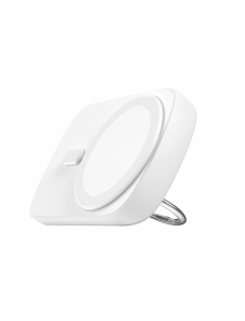 Joyroom induktiv powerbank 6000mAh med ring och stativ upp till 20W vit (JR-W030)