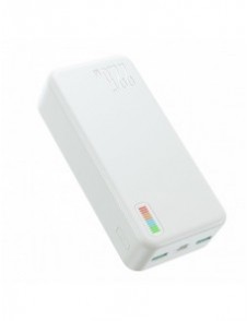 Joyroom powerbank 30000mAh Dazzling Series 22,5W vit (QP196)
