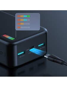 Joyroom powerbank 30000mAh Dazzling Series 22,5W svart (QP196)