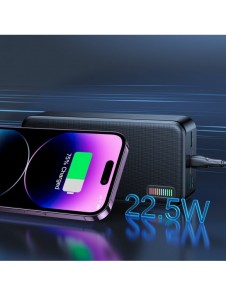 Joyroom powerbank 30000mAh Dazzling Series 22,5W svart (QP196)