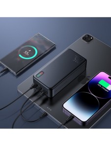Joyroom powerbank 30000mAh Dazzling Series 22,5W svart (QP196)