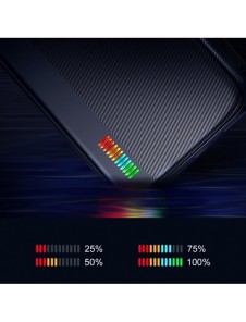Joyroom powerbank 30000mAh Dazzling Series 12W svart (JR-T018)