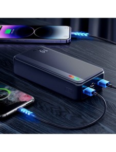 Joyroom powerbank 30000mAh Dazzling Series 12W svart (JR-T018)