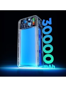 Joyroom powerbank 30000mAh Dazzling Series 12W svart (JR-T018)