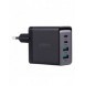 Joyroom laddare GaN 67W 4 portar (2x USB, 2x USB C) svart (TCG02) + kabel USB C - USB C 100W 1,2m