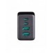 Joyroom laddare GaN 67W 4 portar (2x USB, 2x USB C) svart (TCG02) + kabel USB C - USB C 100W 1,2m