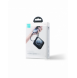 Joyroom induktionsströmbank 10000mAh Icy Series 22,5W med inbyggd Lightning-kabel svart (JR-L007)