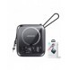 Joyroom induktionsströmbank 10000mAh Icy Series 22,5W med inbyggd Lightning-kabel svart (JR-L007)