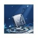 Joyroom induktionsströmbank 10000mAh Icy Series 22,5W med inbyggd Lightning-kabel svart (JR-L007)