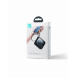 Joyroom induktionsströmbank 10000mAh Icy Series 22,5W med inbyggd USB C-kabel svart (JR-L006)