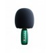 Joyroom trådlös karaokemikrofon med Bluetooth 5.0-högtalare 2500mAh grön (JR-K3 grön)