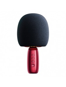 Joyroom trådlös karaokemikrofon med Bluetooth 5.0 högtalare 2500mAh röd (JR-K3 röd)