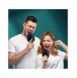 Joyroom trådlös karaokemikrofon med Bluetooth 5.0 högtalare 2500mAh röd (JR-K3 röd)