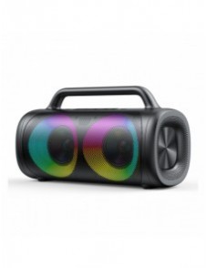 Joyroom 5.1 trådlös bluetooth-högtalare med LED-färgbelysning svart (JR-MW02)