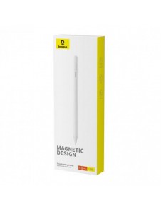 Baseus Smooth Writing 2 penna med LED-indikator - vit