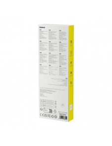 Baseus Smooth Writing 2 penna med LED-indikator - vit