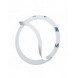 Baseus Halo Series magnetisk ring (2 st/förpackning) silver (PCCH000012)