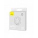 Baseus Halo Series magnetisk ring (2 st/förpackning) silver (PCCH000012)