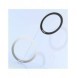 Baseus Halo Series magnetisk ring (2 st/förpackning) silver (PCCH000012)