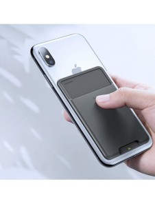 Baseus självhäftande kortfodral för telefondokument grå (ACKD-B0G)