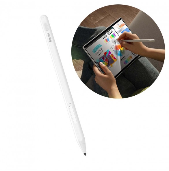 Active stylus för Microsoft Surface MPP 2.0 Baseus Smooth Writing Series - vit