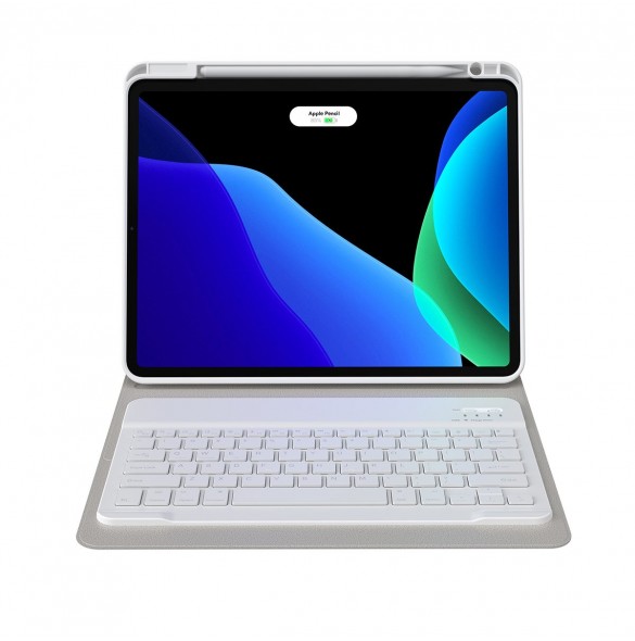 Baseus Brilliance fodral med tangentbord för 11" surfplatta vit (ARJK000002)
