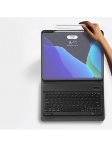 Baseus Brilliance fodral med tangentbord för 11" surfplatta vit (ARJK000002)