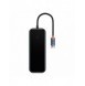 Baseus AcmeJoy HUB 4-portar (USB-C till 1x USB-C PD&Data/3x USB3.0) mörkgrå (WKJZ010013)