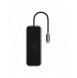 Baseus AcmeJoy HUB 4-portar (USB-C till 1x USB-C PD&Data/3x USB3.0) mörkgrå (WKJZ010013)