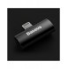 Baseus Audio Converter L46 Adapter från Lightning till 2x Lightning-port (hona) svart (CAL46-01)