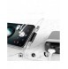 Baseus Audio Converter L46 Adapter från Lightning till 2x Lightning-port (hona) svart (CAL46-01)