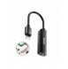 Baseus Audio Converter L52-adapter Lightning till 2x Lightning + minijack 3,5 mm svart (CALL52-01)